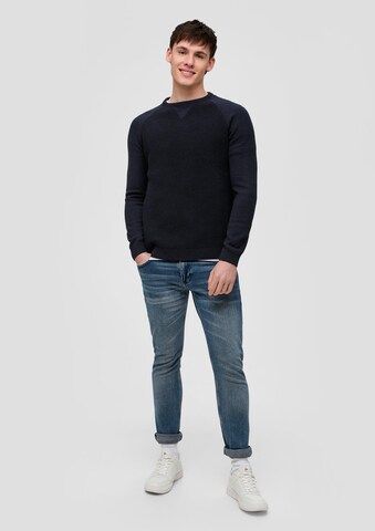 Pull-over QS en bleu