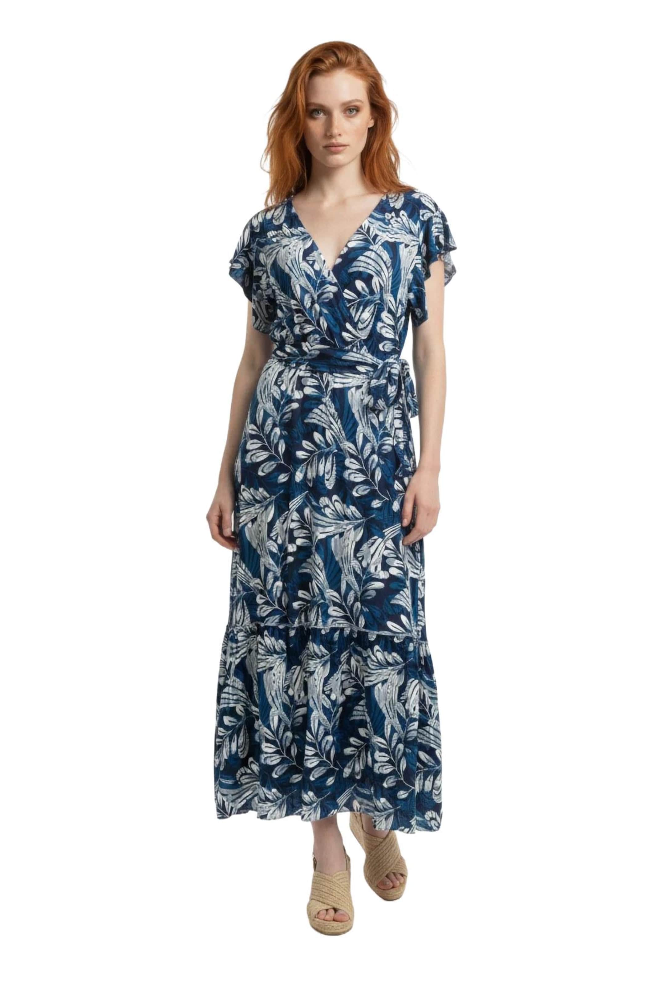Robe d’été No Matter What en bleu : devant