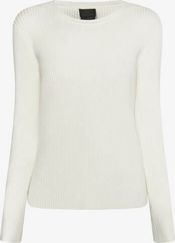 DreiMaster Klassik Sweater in White: front