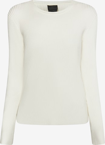 Pullover di DreiMaster Klassik in bianco: frontale