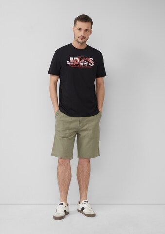 s.Oliver Shirt in Zwart