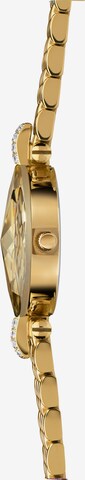 JOWISSA Armbanduhr 'Facet Strass' in Gold