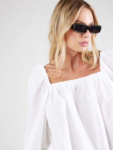 Monki Bluse in Weiß