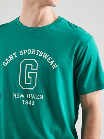 GANT - Camiseta en verde