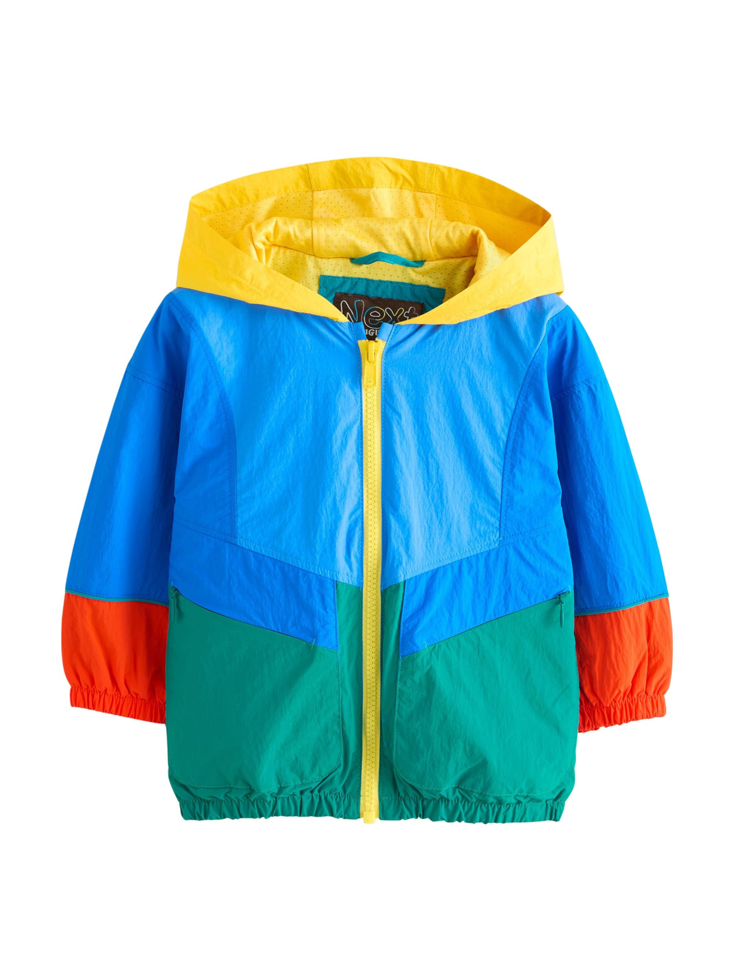 Next Tussenjas in Blauw: voorkant