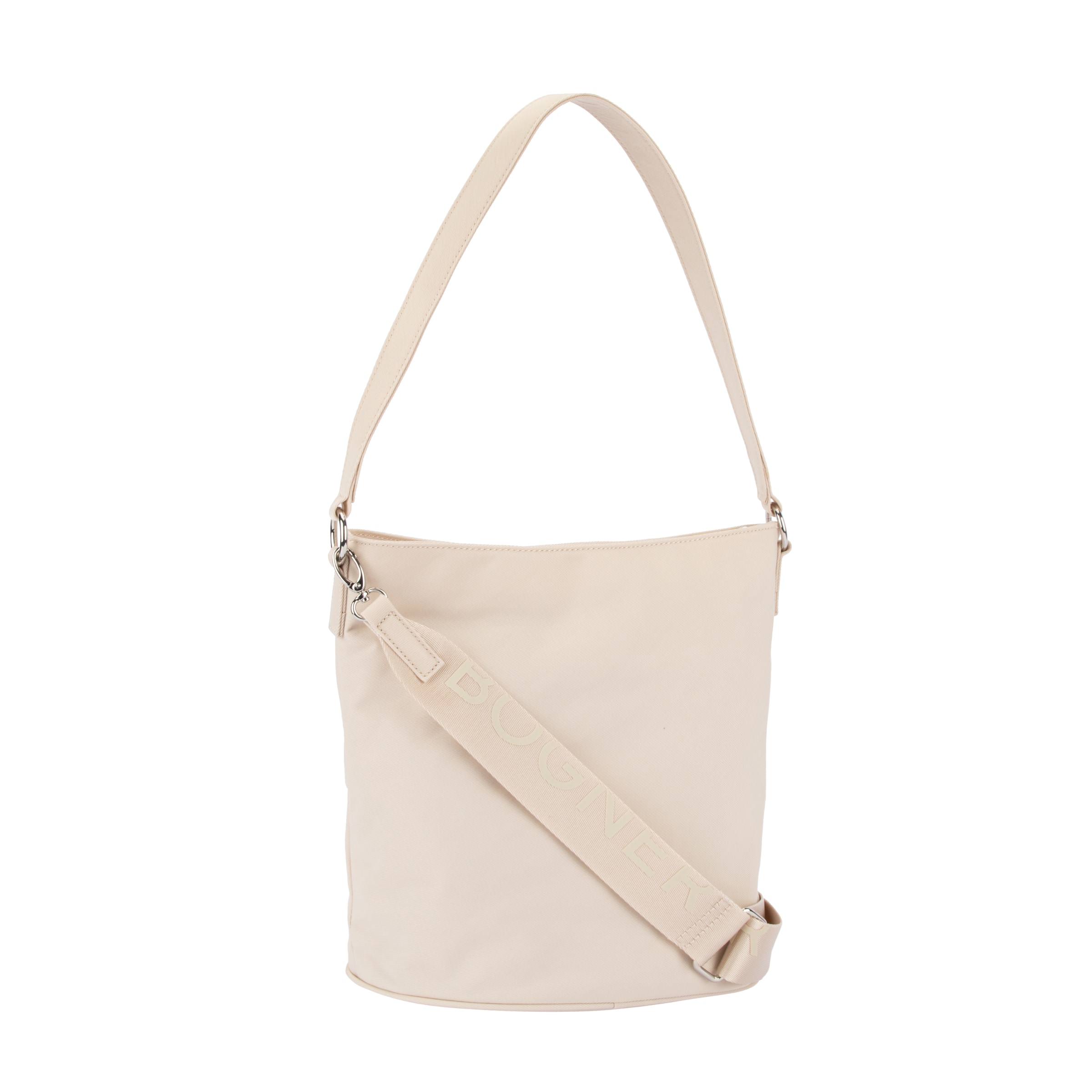BOGNER Schultertasche 'Maxon' in Beige