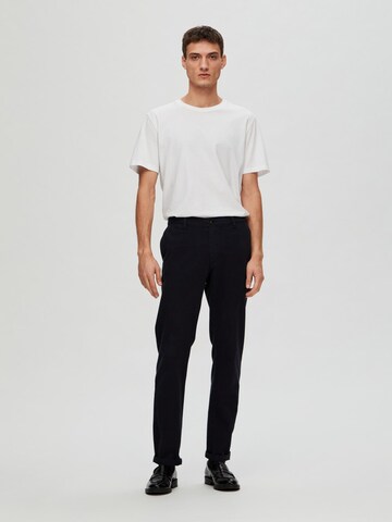 SELECTED HOMME Slim fit Chino Pants 'MILES' in Blue