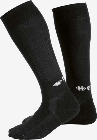 Chaussettes de sport Errea en noir : devant