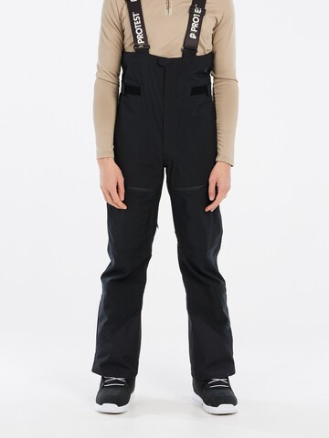 PROTEST Regular Workout Pants 'PRTBASE' in Black
