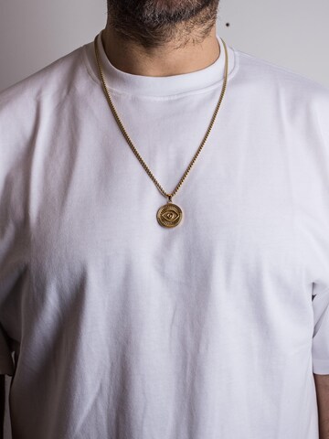 Akitsune Necklace 'Astra' in Gold: front
