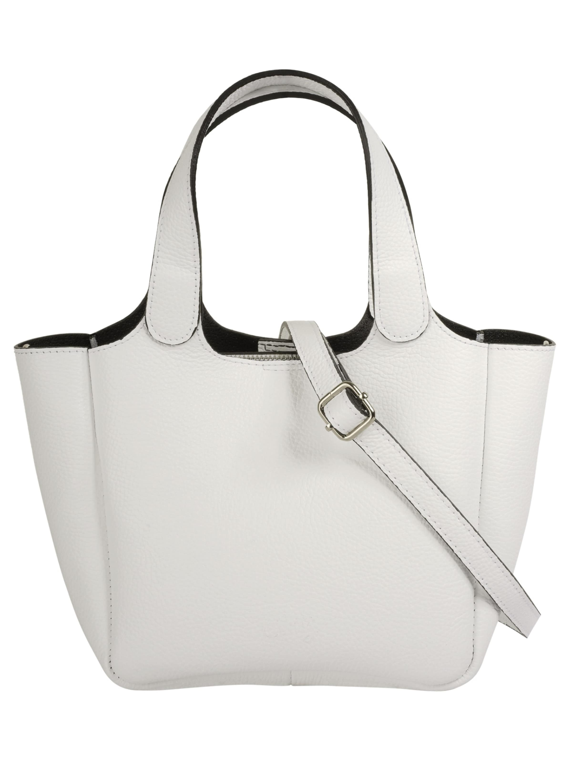Cluty Handbag in White: front
