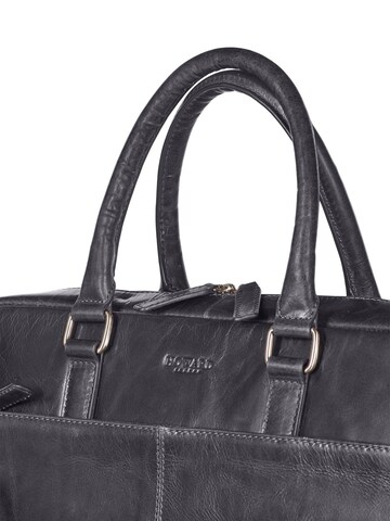 Valigetta ventiquattrore 'Howard Carter Bag Black' di Howard London in nero
