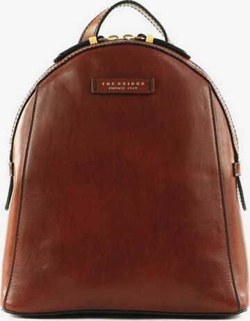 The Bridge Backpack in Brown: front