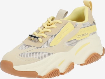 STEVE MADDEN Sneakers in Yellow: front