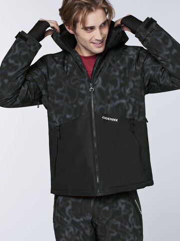 CHIEMSEE Athletic Jacket in Black