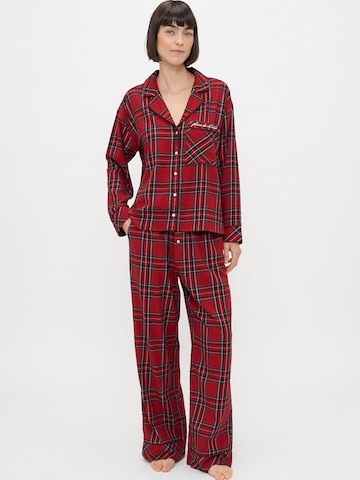 Abercrombie & Fitch - Pantalón de pijama en rojo