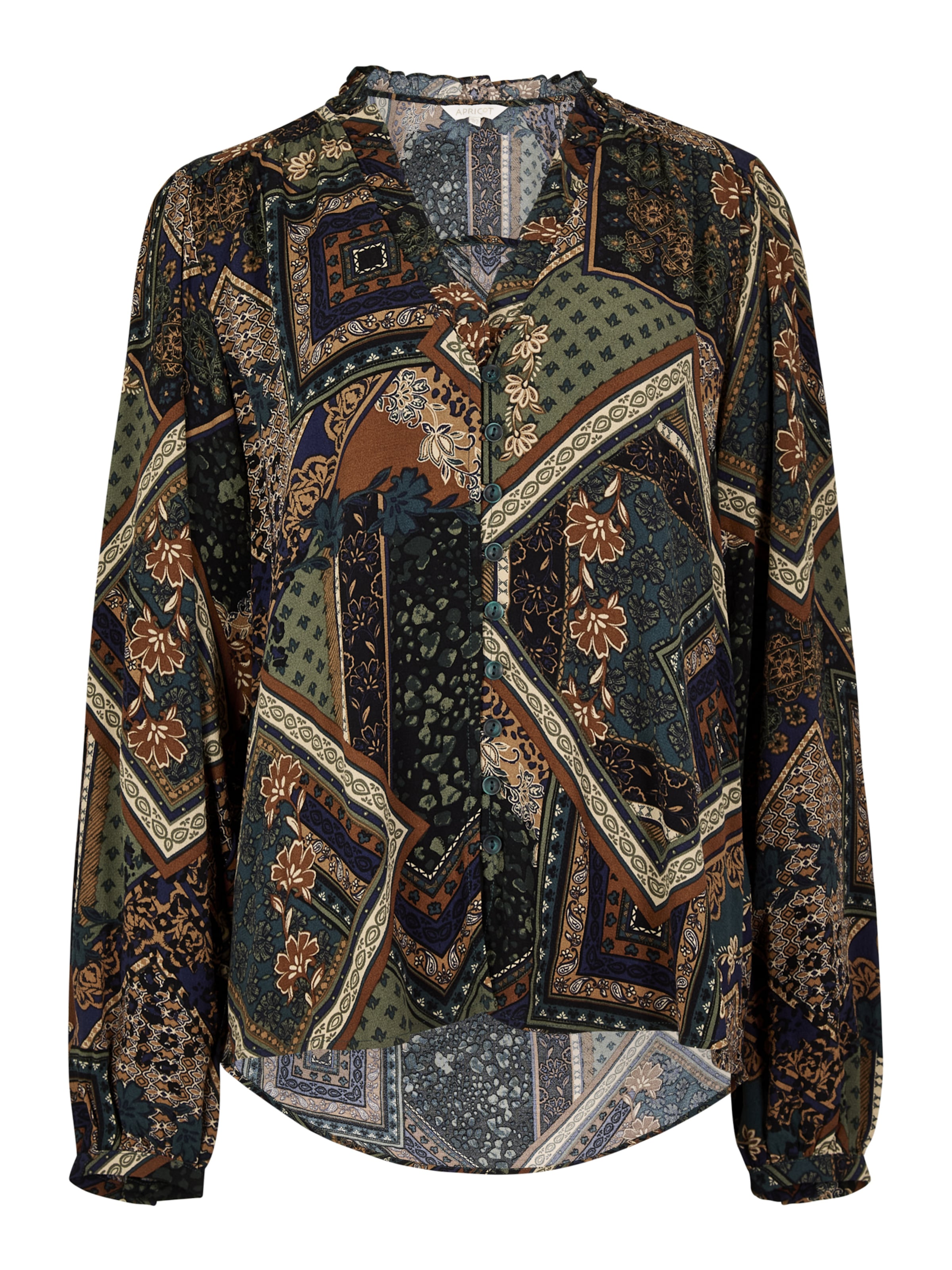 Chemisier Apricot en mélange de couleurs : devant