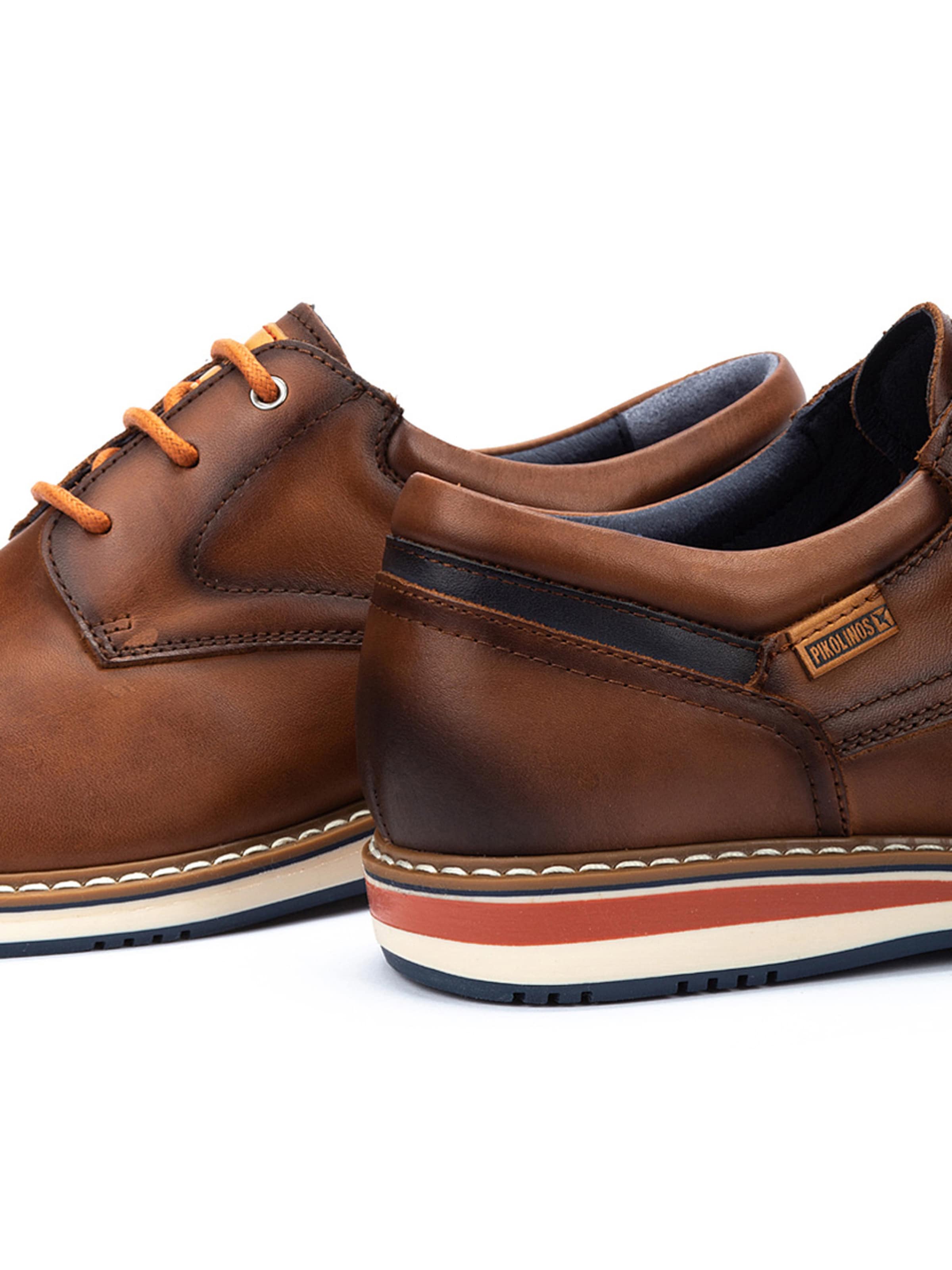 PIKOLINOS Lace-up shoe 'AVILA' in Brown