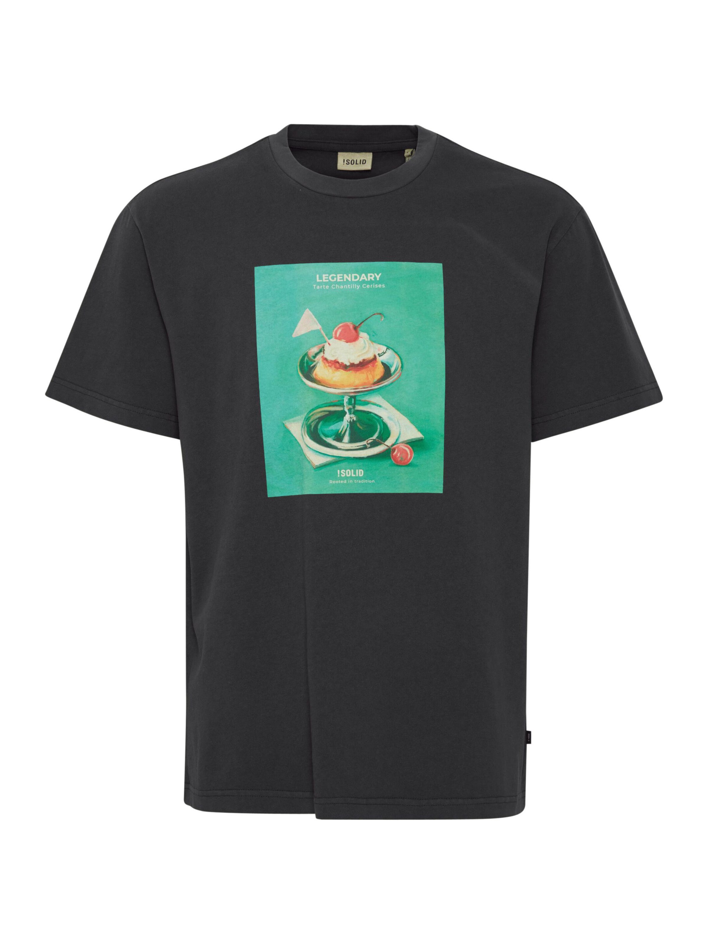 !Solid - Camisa 'Nong' em preto: frente