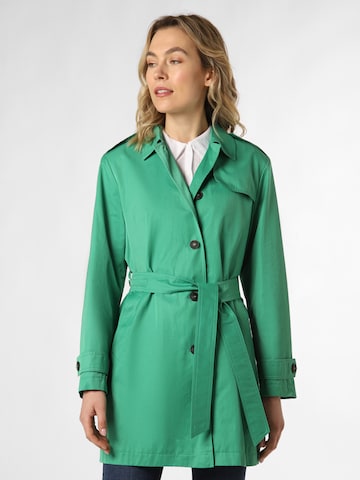 Fuchs Schmitt Between-Seasons Coat in Green: front