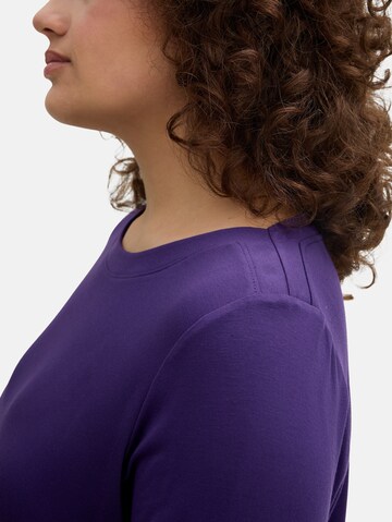 Tom Tailor Women + Shirt in Purple