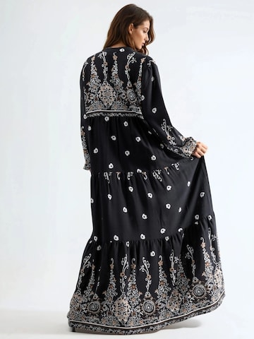 Hiccup Maxi Kleid in Mischfarben