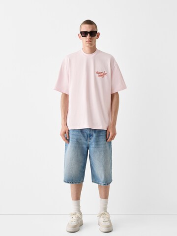 Bershka Shirt in Roze