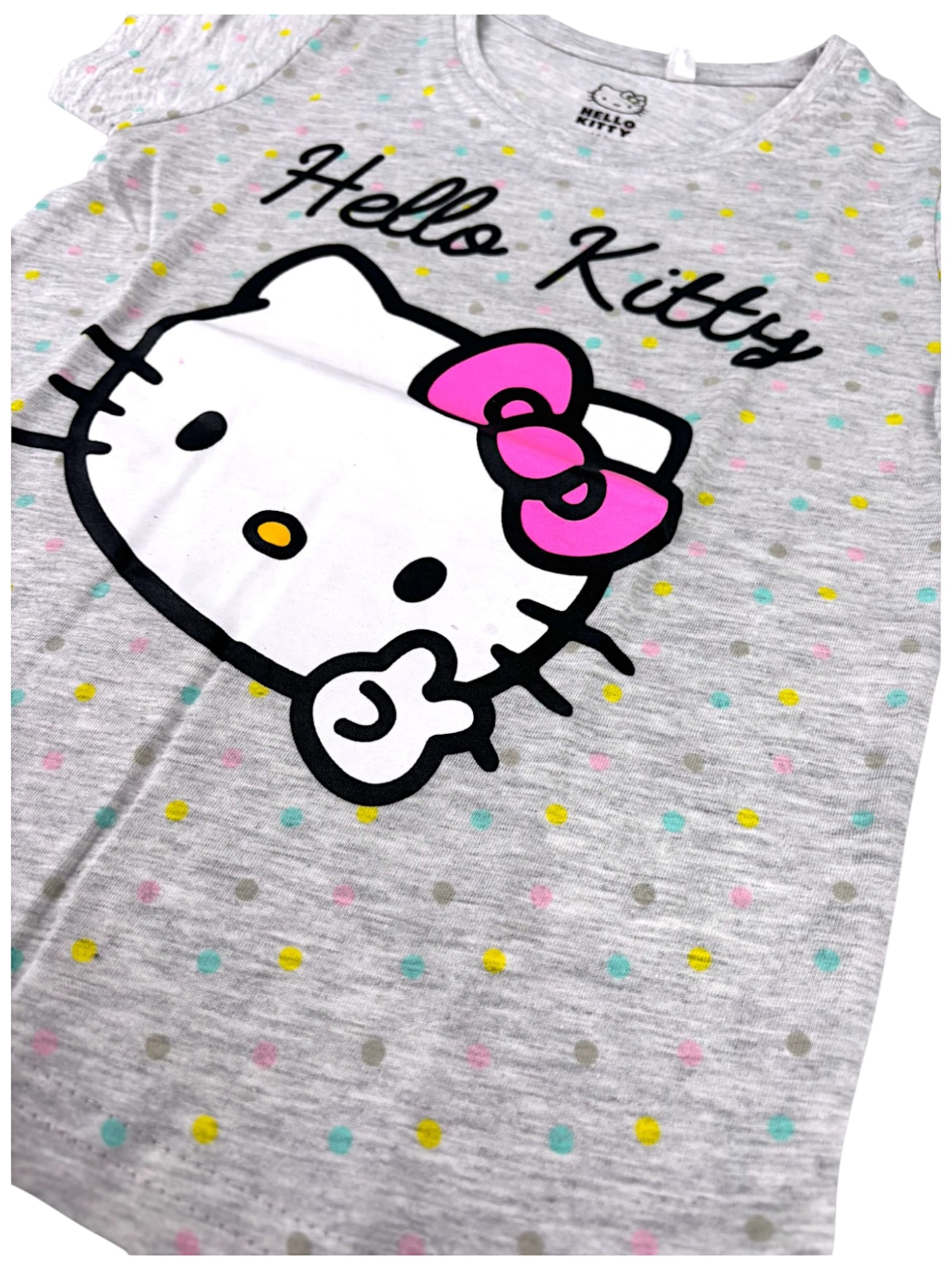 HELLO KITTY Shirt 'Hello Kitty T-Shirt' in Grey