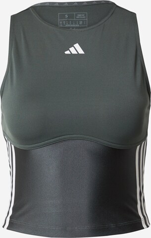 Haut de sport 'Hyperglam Shine' ADIDAS PERFORMANCE en vert : devant