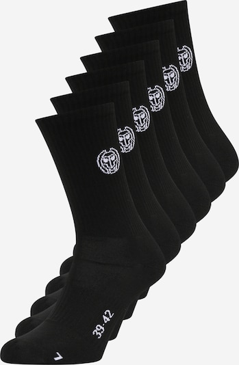 BIDI BADU Chaussettes 'Don Carlito' en noir / blanc, Vue avec produit