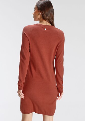TAMARIS Knitted dress in Red