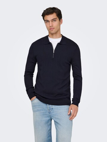 Only & Sons - Jersey 'ONSWyler' en azul: frente