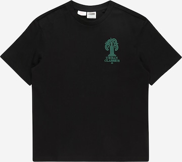 Urban Classics Kids T-shirt i svart: framsida