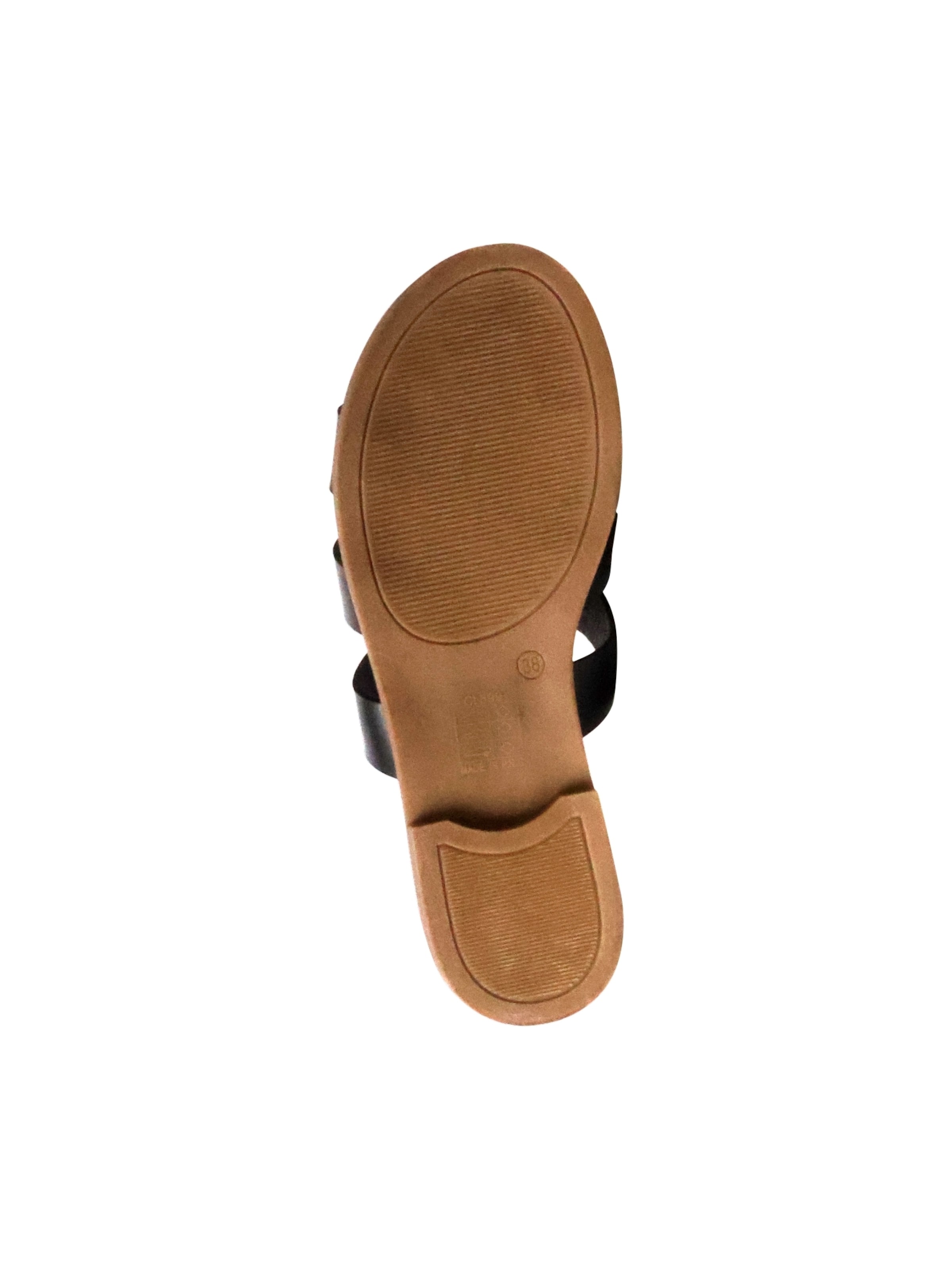 Super Mode Sandal 'Sandalen zum Reinschlüpfen' in Black