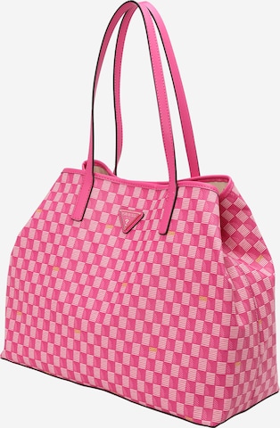 GUESS Μεγάλη τσάντα 'Vikky' σε ροζ: μπροστά