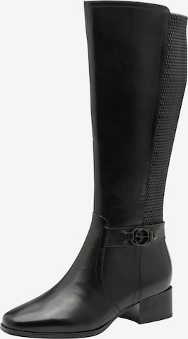 Tamaris Stiefel in Schwarz: Vorderseite