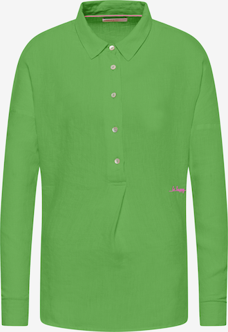 Frieda & Freddies NY Blouse in Green: front