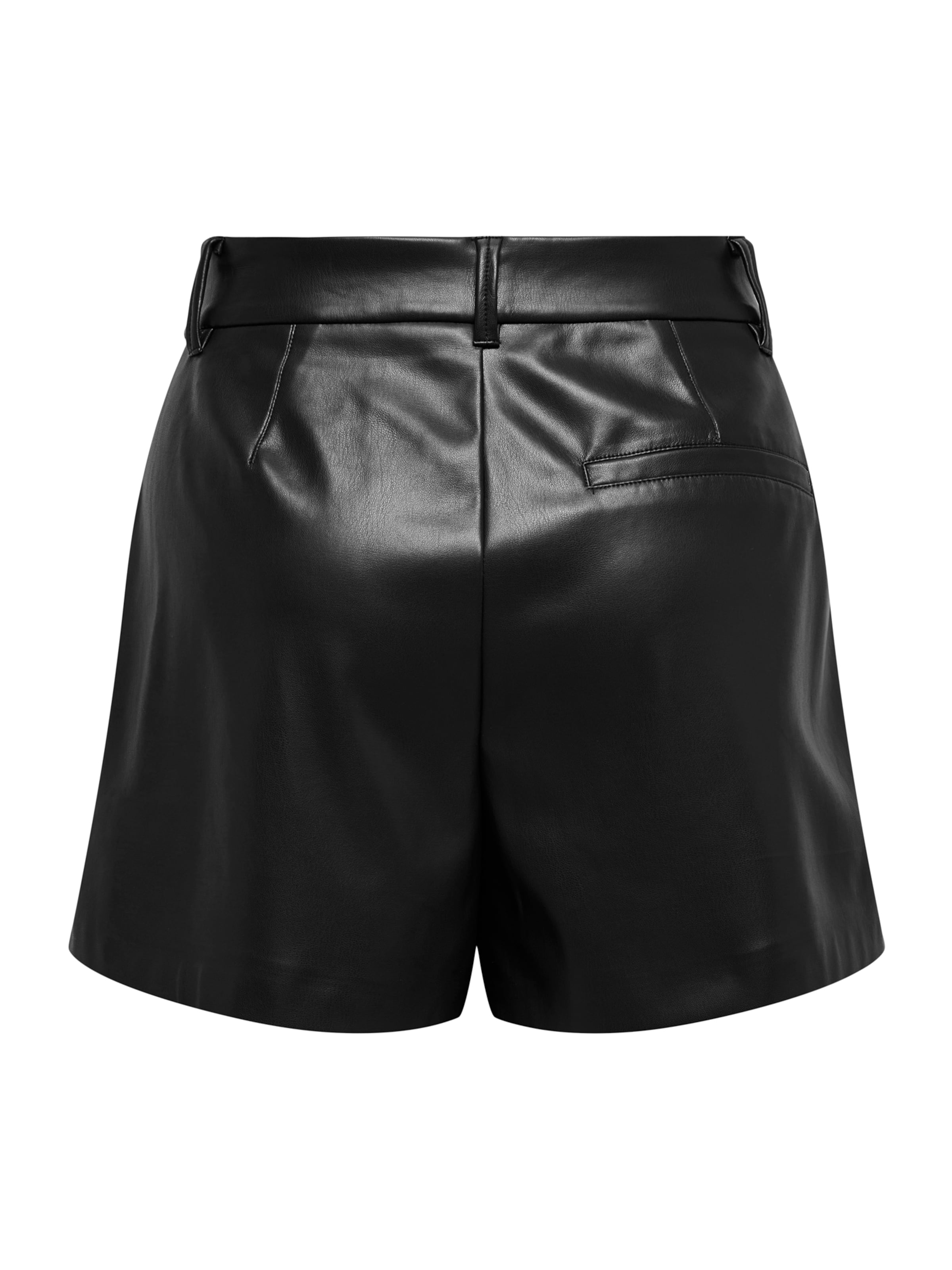 ONLY Štandardný strih Plisované nohavice - Čierna