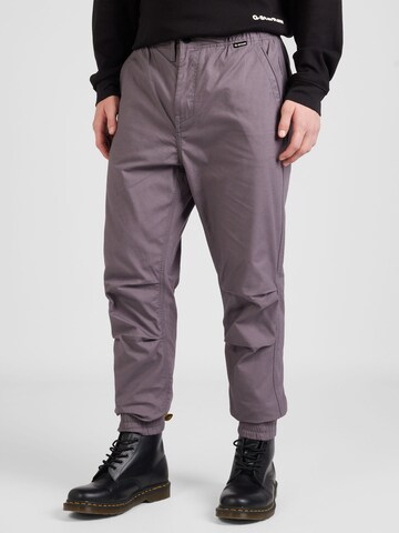 Effilé Pantalon G-Star RAW en marron : devant