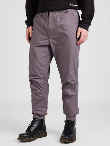 Tapered Pantaloni de la G-Star RAW pe maro: față