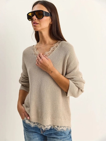 Pullover 'Pullover' di Bianco Lucci in beige