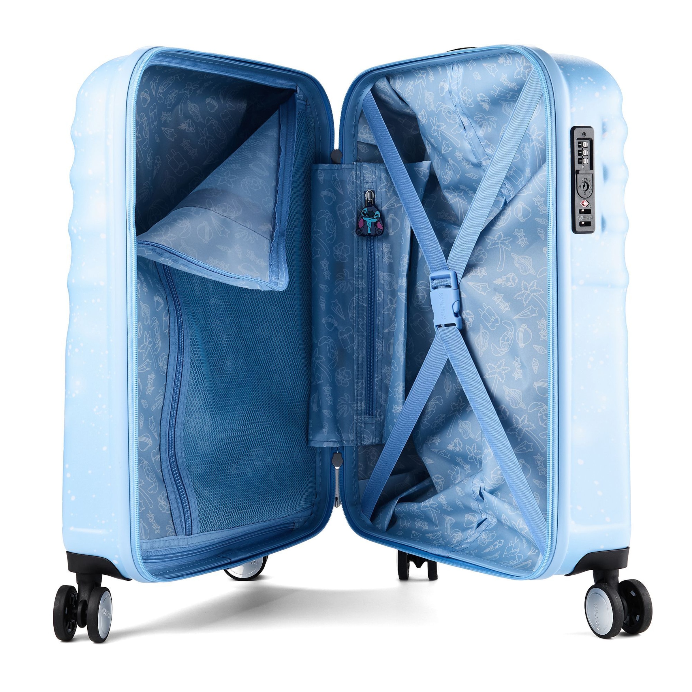 American Tourister Trolley 'Wavebreaker' in Grey