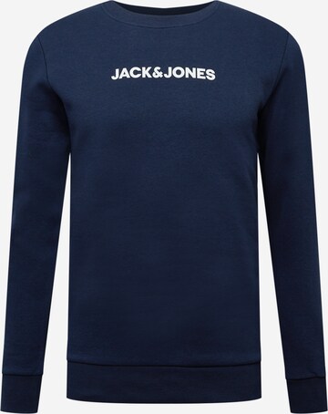 JACK & JONES Sweatshirt 'YOU' in Blauw: voorkant