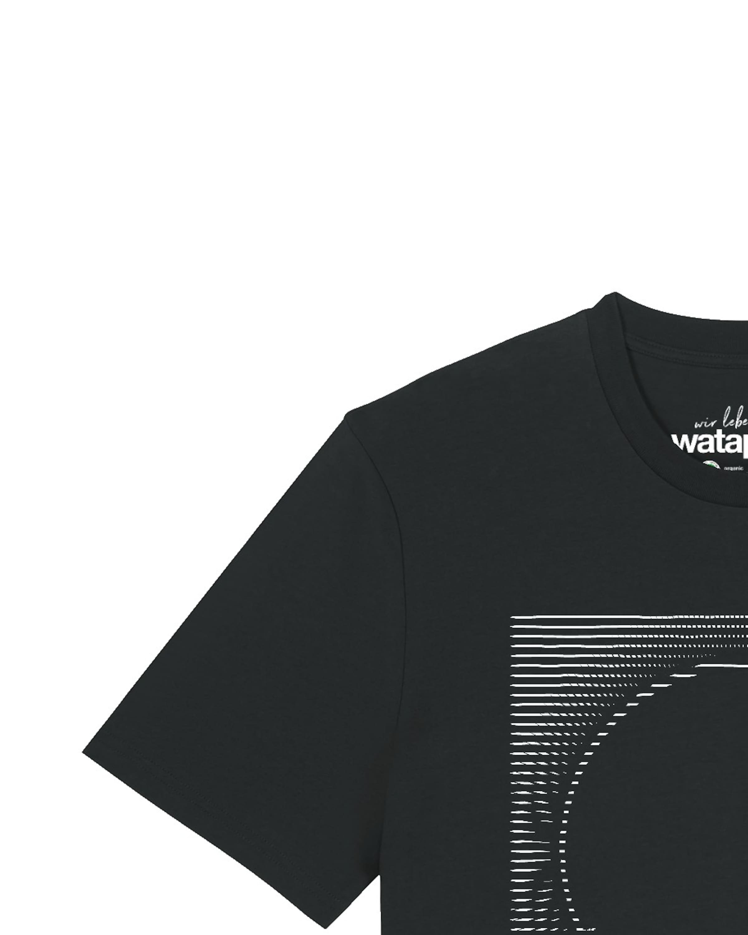 T-Shirt 'Sonnenfinsternis' Watapparel en noir