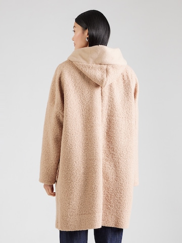 brūns Zwillingsherz Flīsa jaka 'Neon'