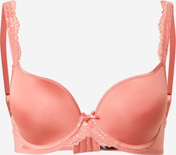 LingaDore T-shirt Bra 'DAILY LACE' in Pink: front