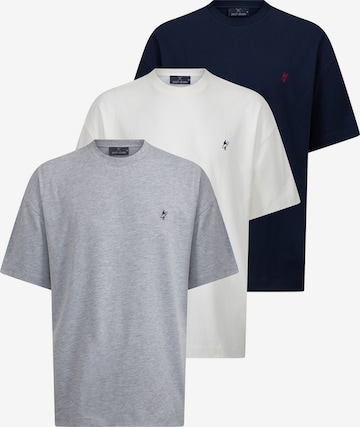 mėlyna Jacey Quinn Marškinėliai: priekis