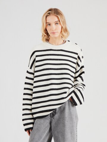 MSCH COPENHAGEN Sweater 'Carina' in White: front