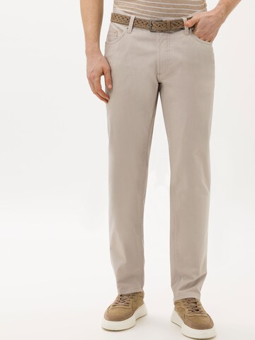 BRAX Regular Pants ' Luke' in Beige: front