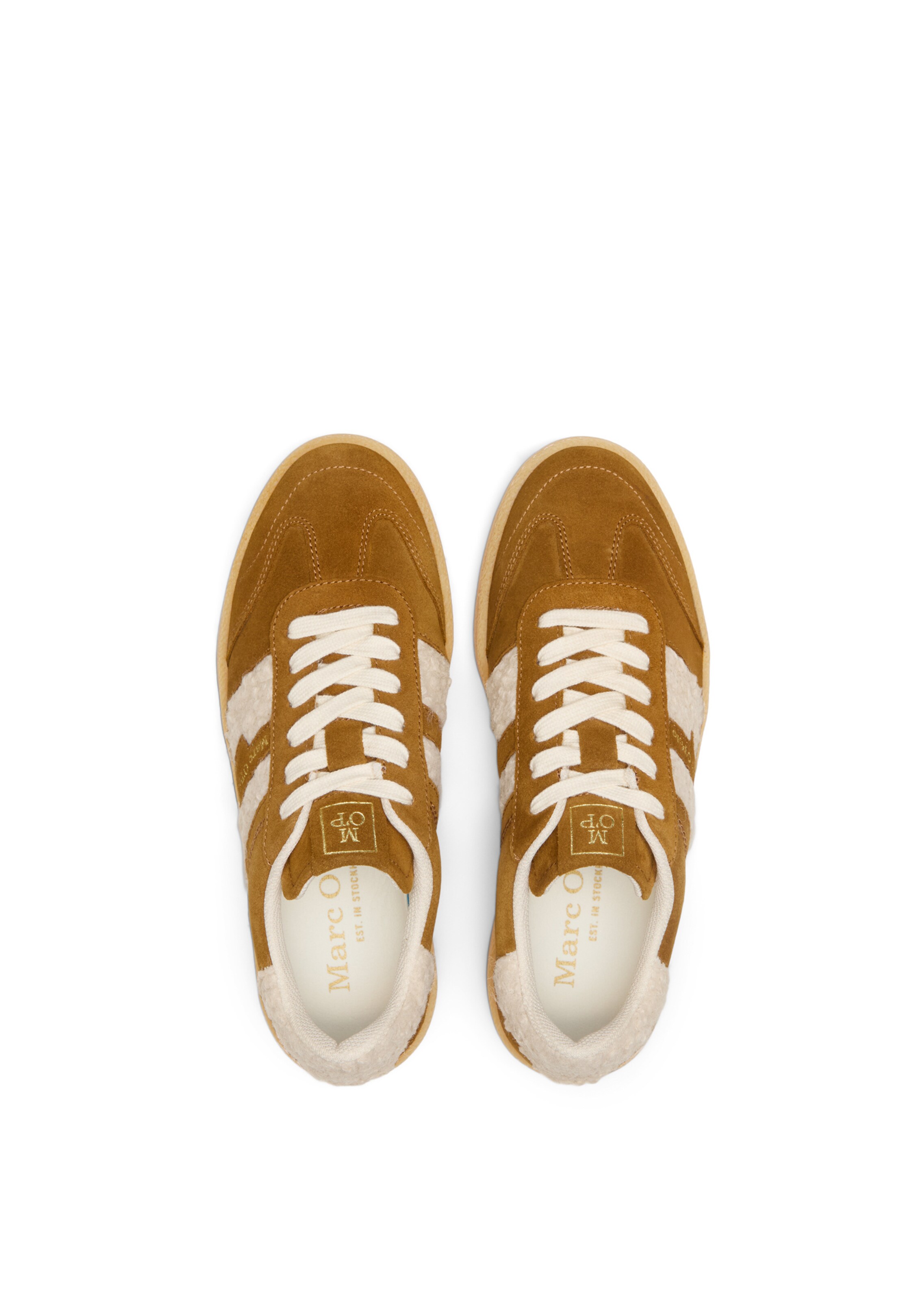 Marc O'Polo Sneakers laag in Bruin